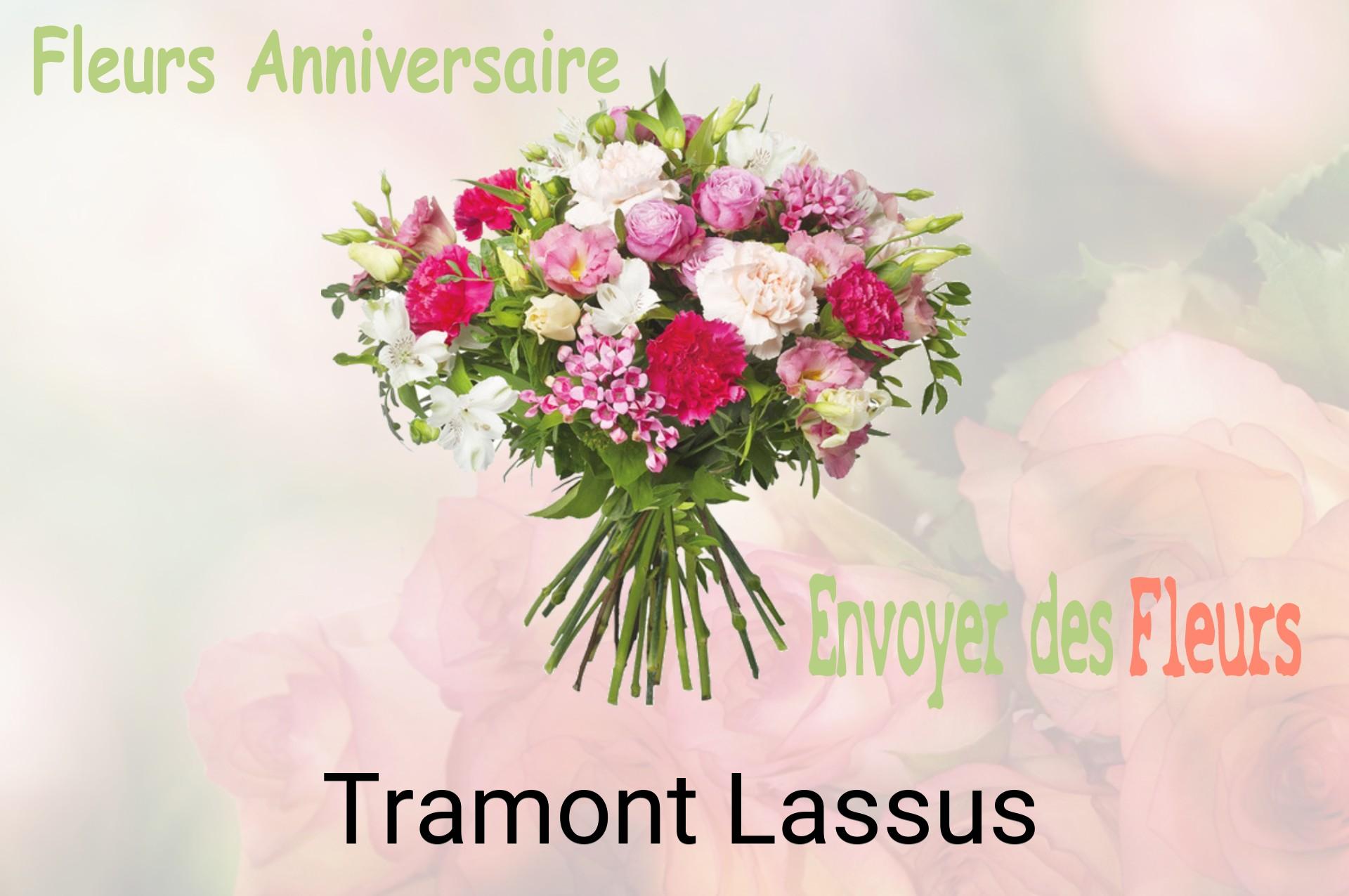 Bouquet de fleurs d’anniversaire livré à Tramont-Lassus