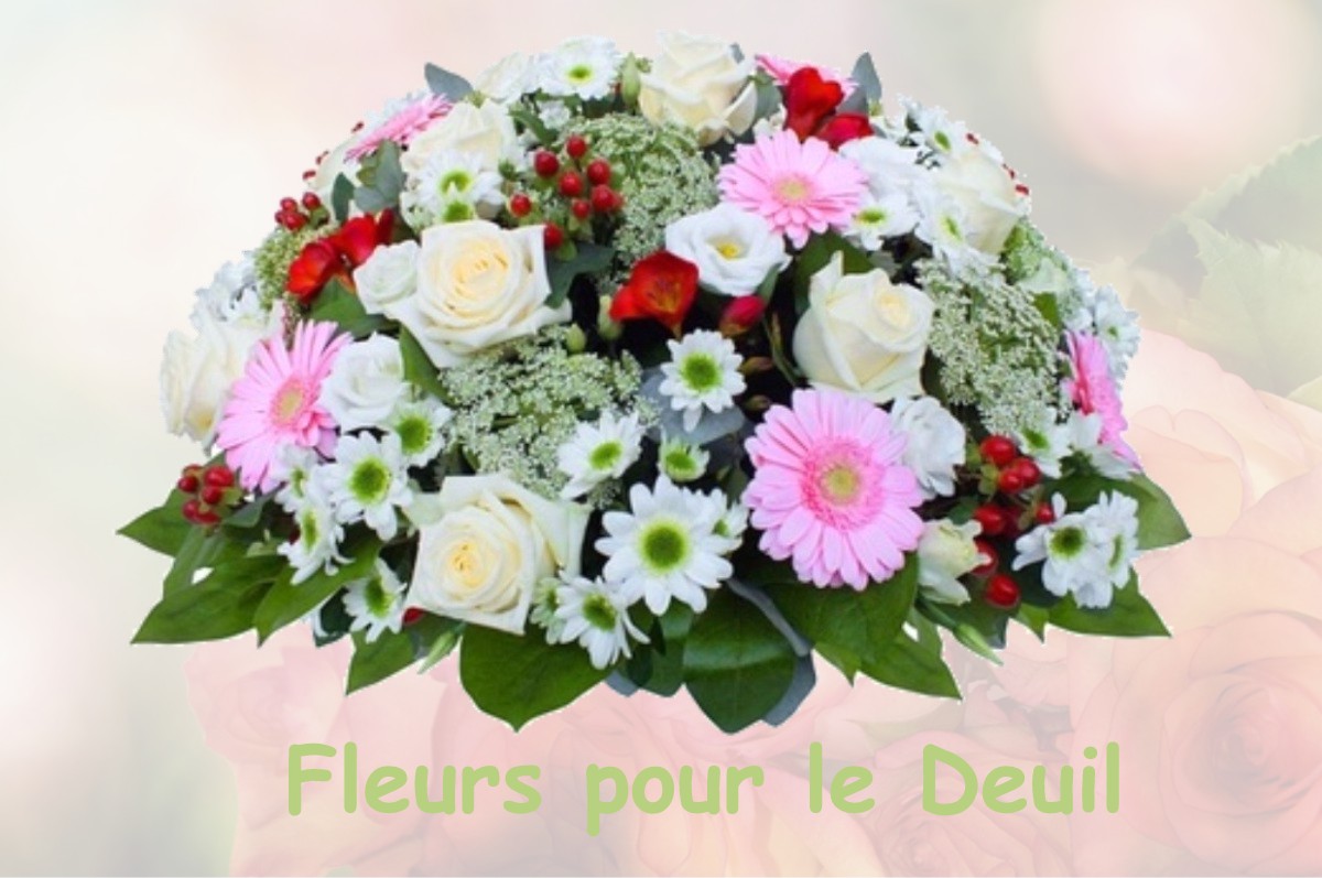 fleurs deuil TRAMONT-LASSUS